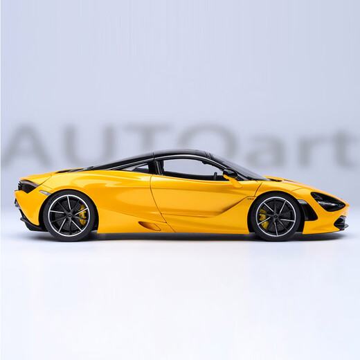 AUTOart1 18 McLaren McLAREN 720S simulated static car model birthday gift yellow 76070 in stock