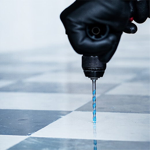 BOSCH low hardness tile brick wall/metal/wood/plastic/lightweight concrete hexagonal handle multi-function drill bit 5 pieces (4/5/6/6/8mm)