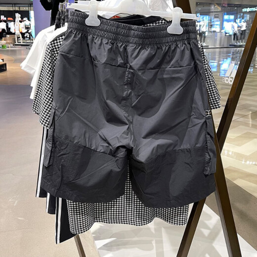 ADIDAS阿迪达斯男款工装短裤时尚百搭户外运动休闲宽松透气五分裤HC9737 HC9737 M