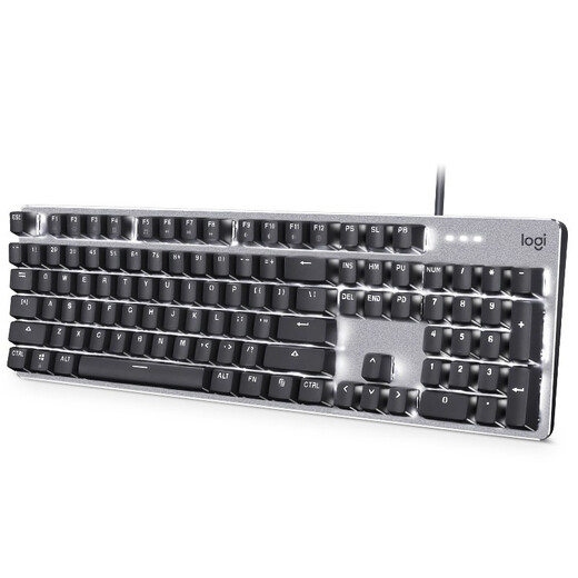 
Logitech G102 wired gaming mouse E-sports keyboard and mouse set TTC axis K845 backlit wired gaming mechanical keyboard Full size K845 tea axis-polar day gray+ G102 black-black anti-slip sticker