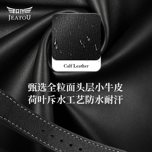 JEAYOU IWC watch with genuine leather men's original IWC suitable for Portofino Portuguese seven-day pilot engineer engineer original women's model 20 22mm