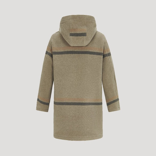 Hazzys Men's Clothing Autumn New Men's Wool Coat Woolen ABSZH0ADH28 Light Khaki Lk M (170/92a 46)
