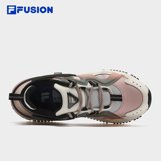 FILA FUSION Fila Fashion Brand Women's Shoes Armor Shoes Future Trendy Shoes Casual Shoes Daddy Shoes Milk White/Smoke Rose-GC 35.5