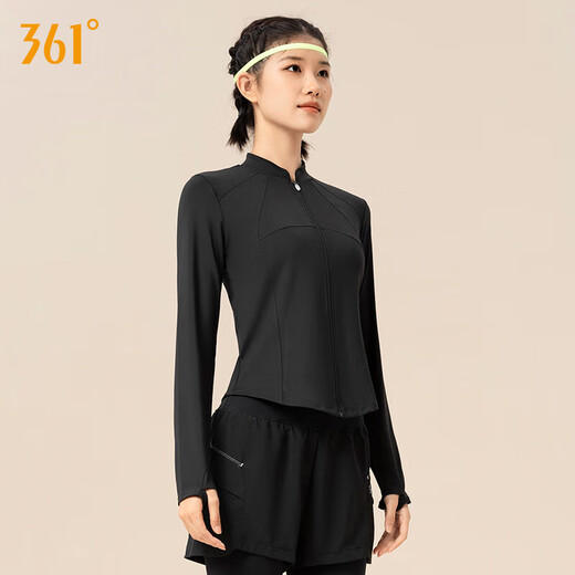 361 Yoga Wear Jacket Women's Top Tight Waist Slimming Pilates Fitness Clothing Running Training Sportswear Autumn and Winter