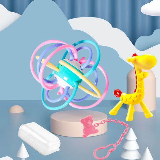 Zixi Baby Teething Gel, Mushroom Bites, Baby Teething Gel, Manhattan Hand Ball Toy, Silicone Boilable, Silicone Deer