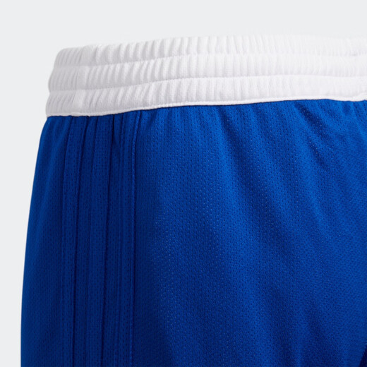 
adidas boys quick-drying comfortable double-sided wear basketball sports shorts children adidas official DY6625 college blue/white 164 CM