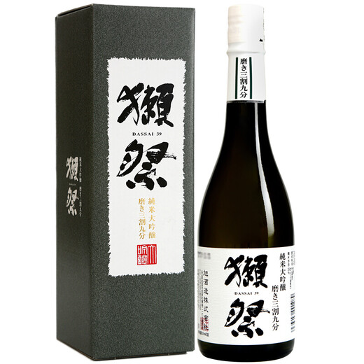 獭祭Dassai 39三割九分清酒 纯米大吟酿 日本进口  720ml礼盒装送礼