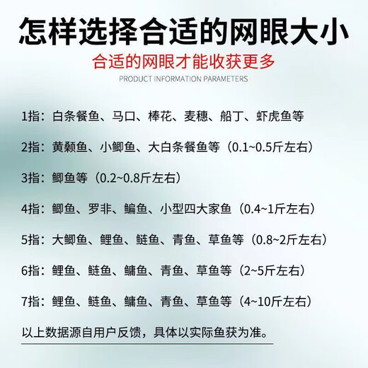 Yuxige Fishing Net Fishing Net Sticky Fish High Quality Thin Soft Green Silk Three-layer Fish My Sunken Net Hanging Fish Net Crucian Carp Net Silver Carp Green Silk Three-layer Sunken Net 1.5 meters high 3 fingers 50 meters long