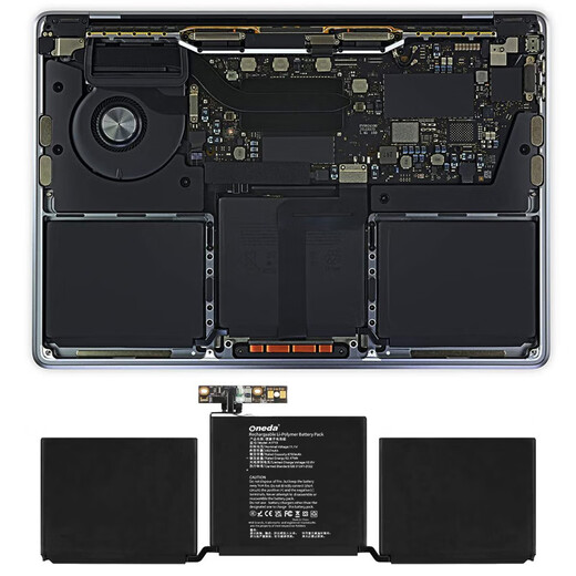 ONEDA适用 Apple 苹果 MacBook Pro A1708 A2159 A2289 A2338 A2171 A1713 笔记本电池