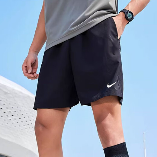 耐克（NIKE）套装男装 2025夏季新款运动服健身训练快干透气短袖T恤 梭织短裤 IB8640-010+DV9858-010/2件套 XL(180)-建议体重160-180斤
