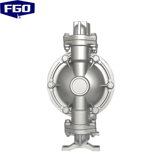 FGO pneumatic diaphragm pump aluminum alloy + Teflon diaphragm GTQBY-25LF DN25 flow rate 4m3/h