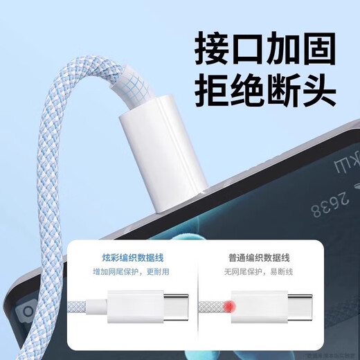 杰伯顿66W三合一充电器快充一拖三手机数据线充电线车载多头适用华为苹果ipad安卓多功能三头 1.2米套装【66W超级快充】三头快充