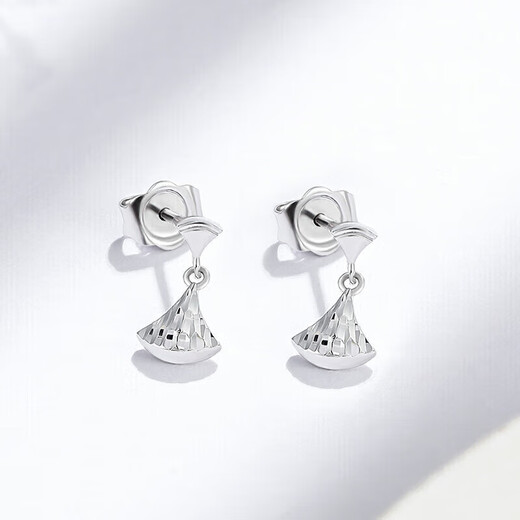 Liuguifu Jewelry PT950 platinum earrings skirt platinum earrings for women PT0200023 1.60g