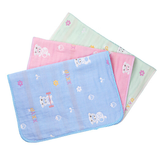 
Baby urine separator pad children's anti-slip waterproof washable pure cotton large size newborn baby kindergarten special sleeping pad 4-layer pattern random 30x45cm