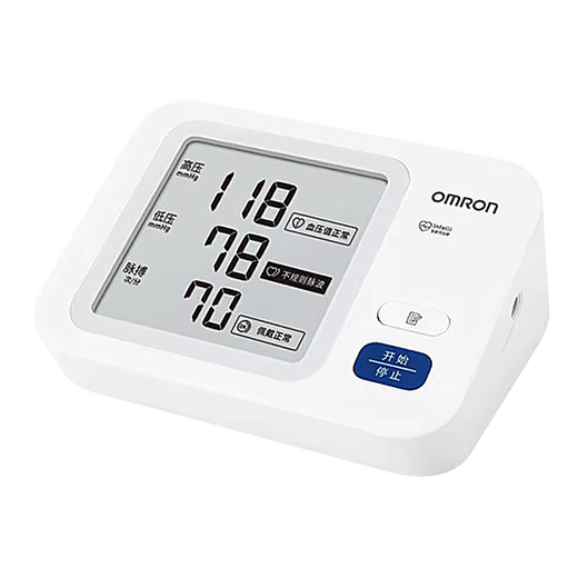 欧姆龙（OMRON）电子血压计日本进口芯片血压仪家用医用老人成人上臂式血压测量仪 经典款HEM-7170【中文大屏显示】