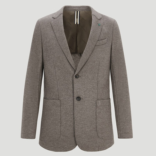 Hazzys Herrenkleidung Herbst Herbst neue Männeranzug Jacke geschnittene gestrickte Woll Singles West Herren Asuzj0adj11 Brown BW 2xl (185/104a 52)