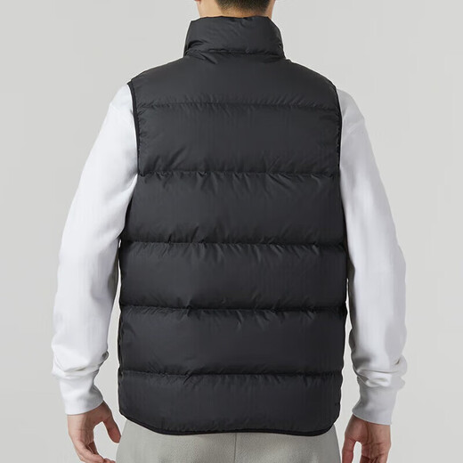 NIKE耐克官网立领羽绒黑色马甲男24冬款休闲运动服保暖宽松外套FB8184 FB7374-010/棉马甲 假一赔十 M码/推荐120-130斤/170