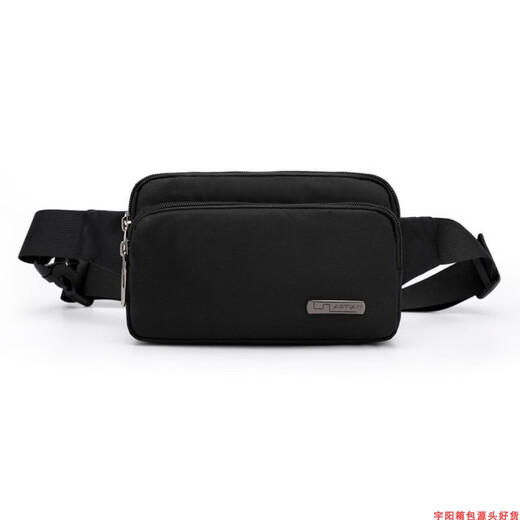 Aotian new waist bag men's single multi-layer waterproof casual bag mobile phone bag wallet business bag horizontal version lightweight Aotian 6193 blue
