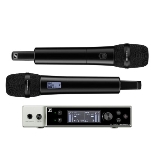 SENNHEISER森海塞尔EW-DX 835 KK205专业数字无线麦克风舞台演出直播无线话 EW-DX 835-S SET 一拖二双手持