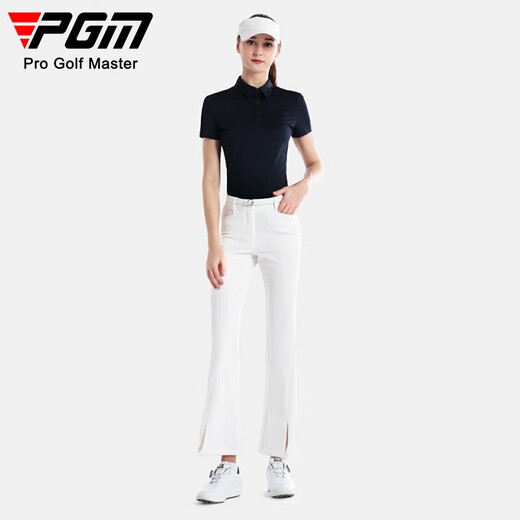 PGM Golf Ropa para mujeres Ropa para mujer Transpirable Camiseta de camiseta de manga corta YF673-Nakura S
