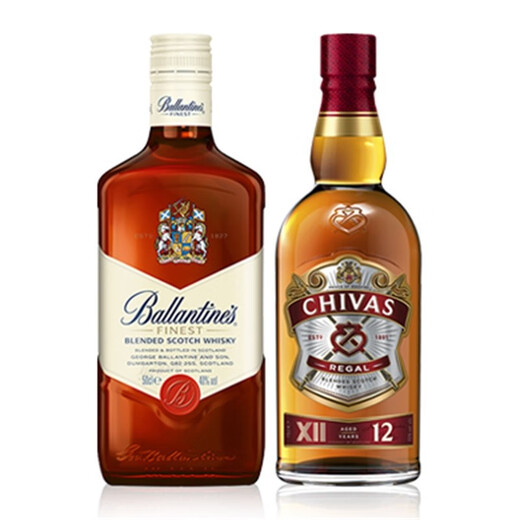 
Chivas Regal 12-year Scotch whiskey 500ml + Bailingtante 500ml combination wine