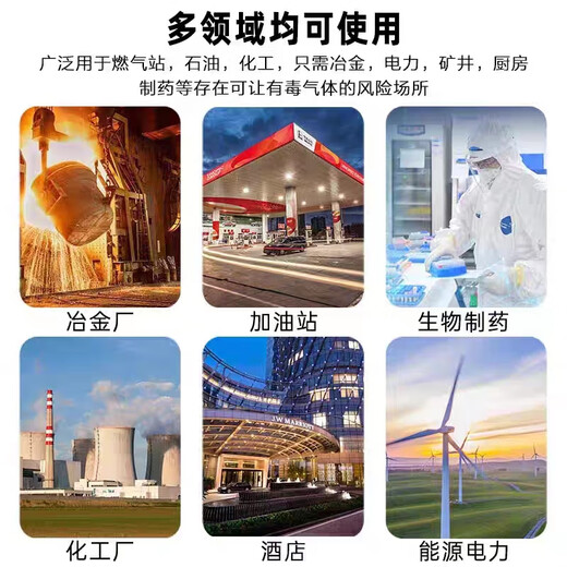立可安 立可安科技燃气报警器自动切断阀商用液化气探测器厨房煤气餐饮饭店消防检查 719小型餐饮+2个有线钢瓶机械手