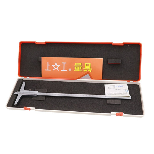 Shanggong Depth Vernier Caliper 0-300mm Graduation Value 0.02 Stainless Steel Depth Gauge Vernier Caliper High Precision