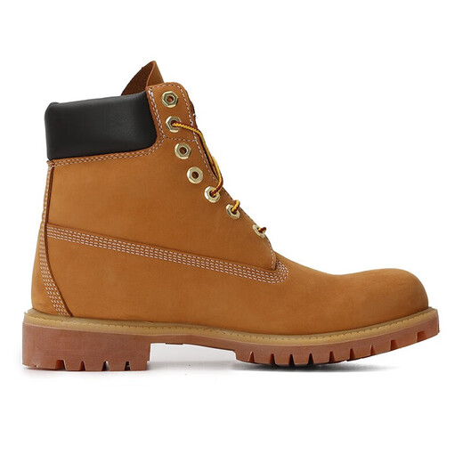 添柏岚（Timberland）踢不烂男鞋户外防水抓地牢固舒适耐穿大黄靴10061 小麦色 7.5