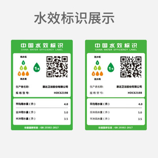 惠达（HUIDA）马桶大冲力坐便器家用喷射虹吸静音圆水箱马桶轻薄快拆盖板6218 6218圆形水箱超薄脲醛缓降盖板 400mm坑距（坑距390以上）