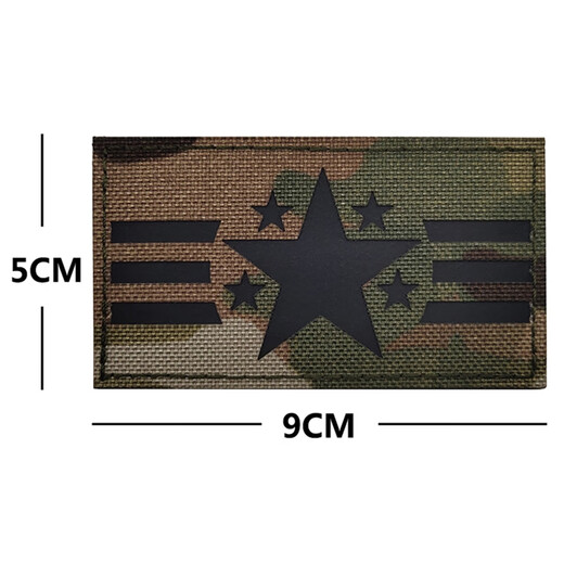 Punisher US FBI morale badge IR reflective armband military fan backpack patch tactical vest helmet Velcro patch badge CP FBI 5*8CM