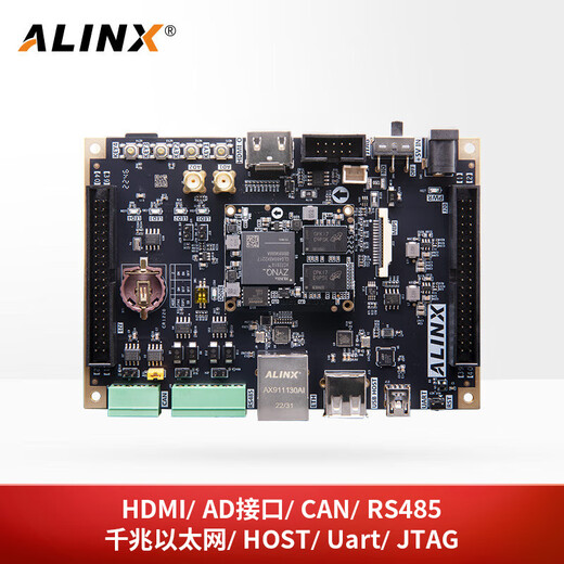 Alinx FPGA Development Board Schwarz Gold Xilinx Zynq7000 7010 7020 Einführung Lernentwicklung Board AX7Z020B AN9767 DA Collection Package