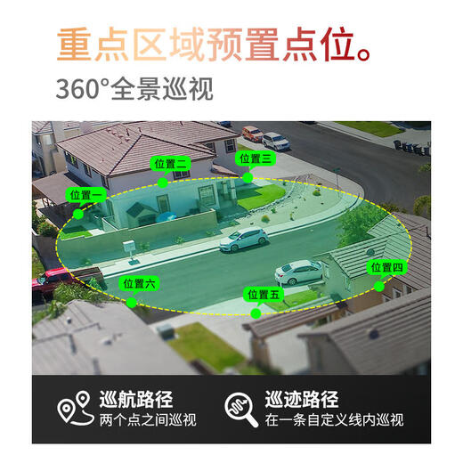 
dahua Dahua 6-inch network ball machine 2 million high-definition smart high-speed ball machine outdoor waterproof 150 meters starlight infrared surveillance outdoor camera 23x zoom DH-SD6223-D2-i with 64G card