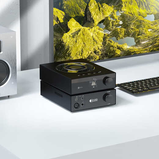 SHANLING EH3 desktop decoding and amp all-in-one pure tone player desktop decoding amp hifi digital audio amplifier Bluetooth EH3 decoding amp gold