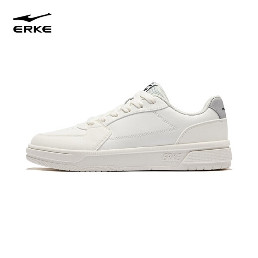 Hongxing Erke Board Shoes Men's 2025 Summer Nuevos zapatos blancos clásicos SOLO SOLO SOLO CAVILLO SULLO SULE SUPERIOR VERSATIL SOPORTIVO MICRRÍSTAL WHITE 41