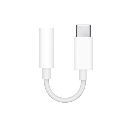 Apple/Apple wired headphone adapter 3.5 mm to USB-C/Typc-C interface, suitable for iPhone/iPad/Mac with USB-C interface