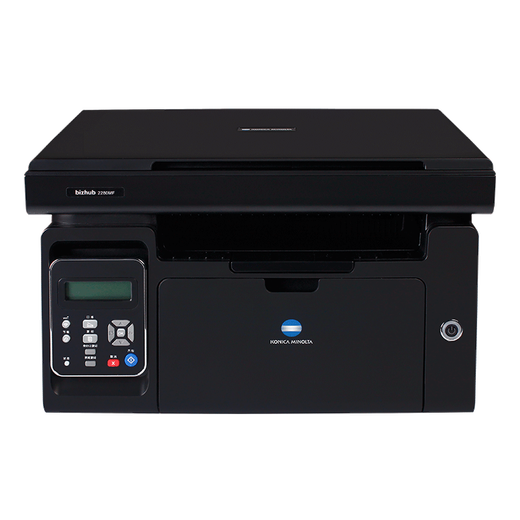 
Konica Minolta 2280MF black and white laser A4 wireless wifi multi-functional all-in-one printer printer copy Package 2: Standard + powder-added toner cartridge *2+powder*6