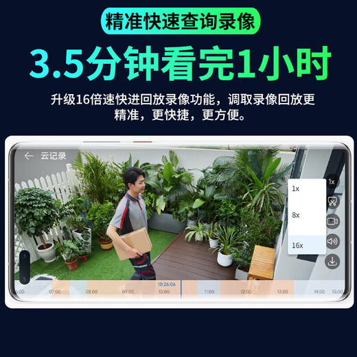 华为智选鸿蒙智选小豚当家室外500万摄像头无线wifi网络高清夜视手机远程监控器360度无死角带夜视家用全景 【热销推荐】500万超清+4.2M延长线