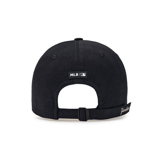 MLB棒球帽子夏季小LOGO软顶鸭舌帽休闲送礼3ACPB045N-50BKS