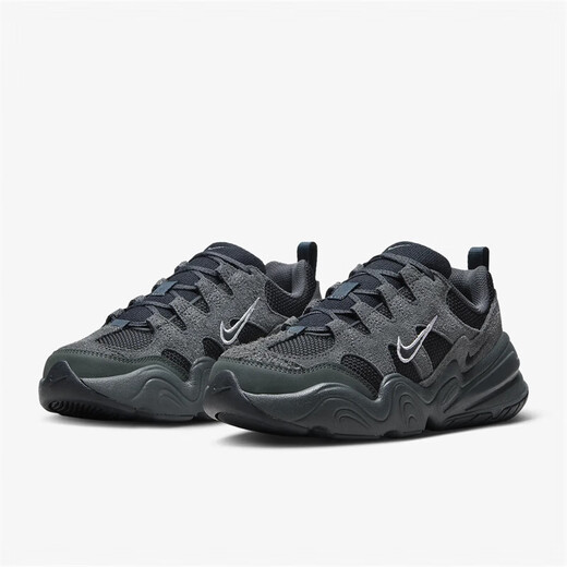 Nike Women's Shoes Tech Hera 23 automne et hiver Nouveau rétro chaud, respirant, absorbant les chocs, chaussures de papa pour femmes sports et chaussures décontractées samurai DR9761-003 Standard 35.5 / US5