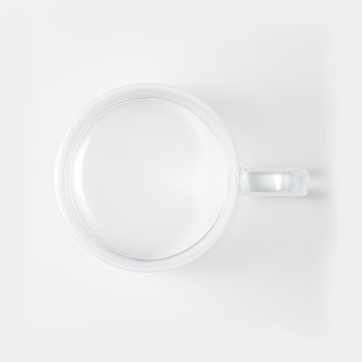 MUJI heat-resistant glass mug water cup MDE52A5A transparent