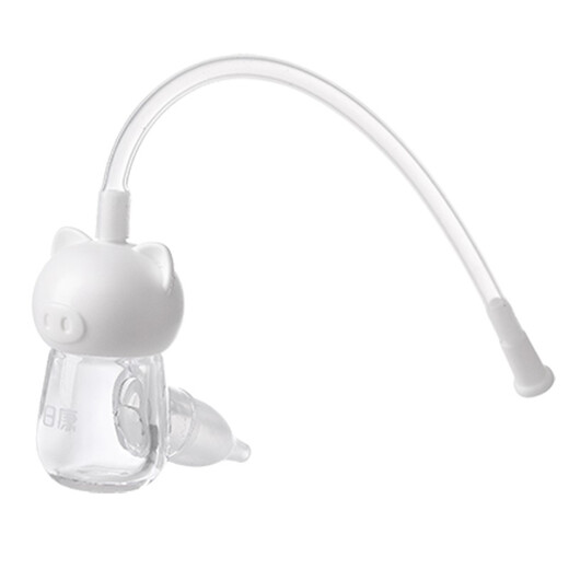 Rikang baby nose suction device, nose washing device, silicone baby anti-countercurrent nose suction device, newborn safe nose cleaner, pig nose suction device, X4017 blue