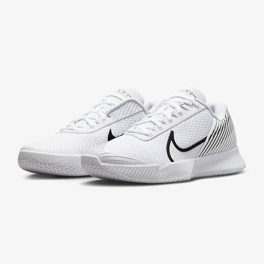 耐克（NIKE）Court Air Zoom Vapor Pro 2 轻便透气 缓震回弹 男士硬地网球鞋 白色 dr6191-101 40 标准/US7