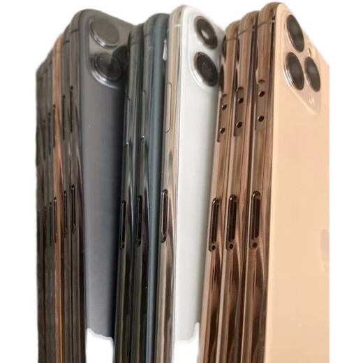 Suitable for Apple 11pro back shell iphone11max original disassembly shell glass back cover middle frame edge assembly 11ProMax gold 9 new