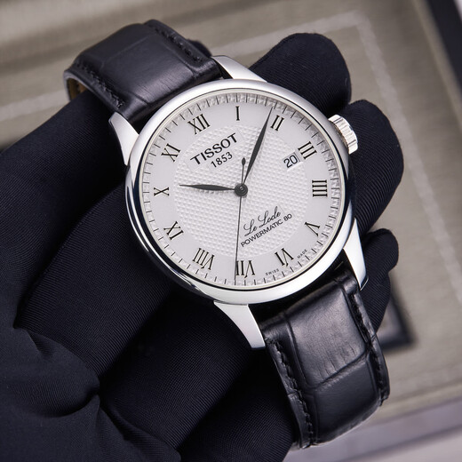 Tissot (TISSOT) second-hand 99 new Tissot men's watch Lilock second-hand mechanical men's watch Tissot watch men's casual sports second-hand luxury watch silver plate belt 80 cores T006.407.16.033.00