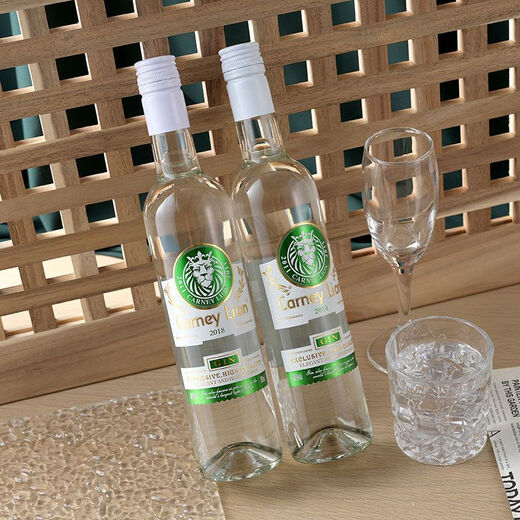 萩乃露龙舌兰味配制酒金酒白朗姆酒96度伏特加国产洋酒500ml酒吧KTV调酒 4瓶 组合