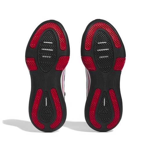 阿迪达斯 （adidas）篮球鞋男鞋夏季新款Bounce Legends减震耐磨透气休闲运动鞋 IE9277 白黑红 40.5
