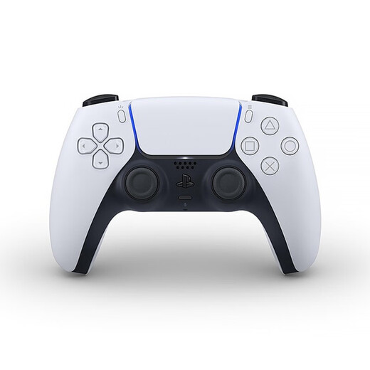 Sony (SONY) PlayStation 5 PS5 DualSense wireless game controller PS5 controller PC MAC mobile device available (ps4 not supported) classic white