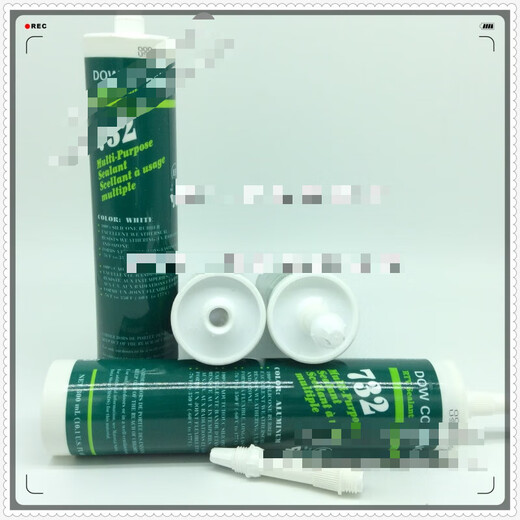 DOW 732/DOW CORNING 732 glass glue/sealant/aluminum color NSF food grade certified glue black (old packaging)