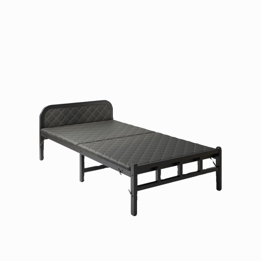 Kanglang lit pliant lit simple lit maison déjeuner pause petit lit pour adulte maison de location simple 1 mètre 2 lit double portable