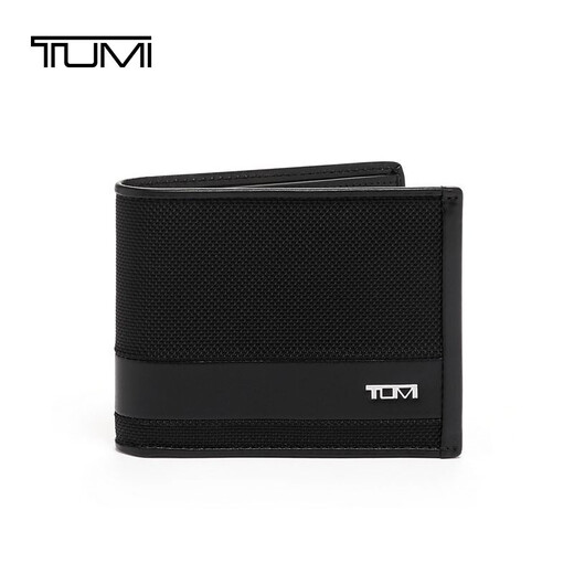 途明（TUMI）奢侈品 ALPHA SLG系列 男士商务旅行高端时尚钱包 01192230D2 黑色